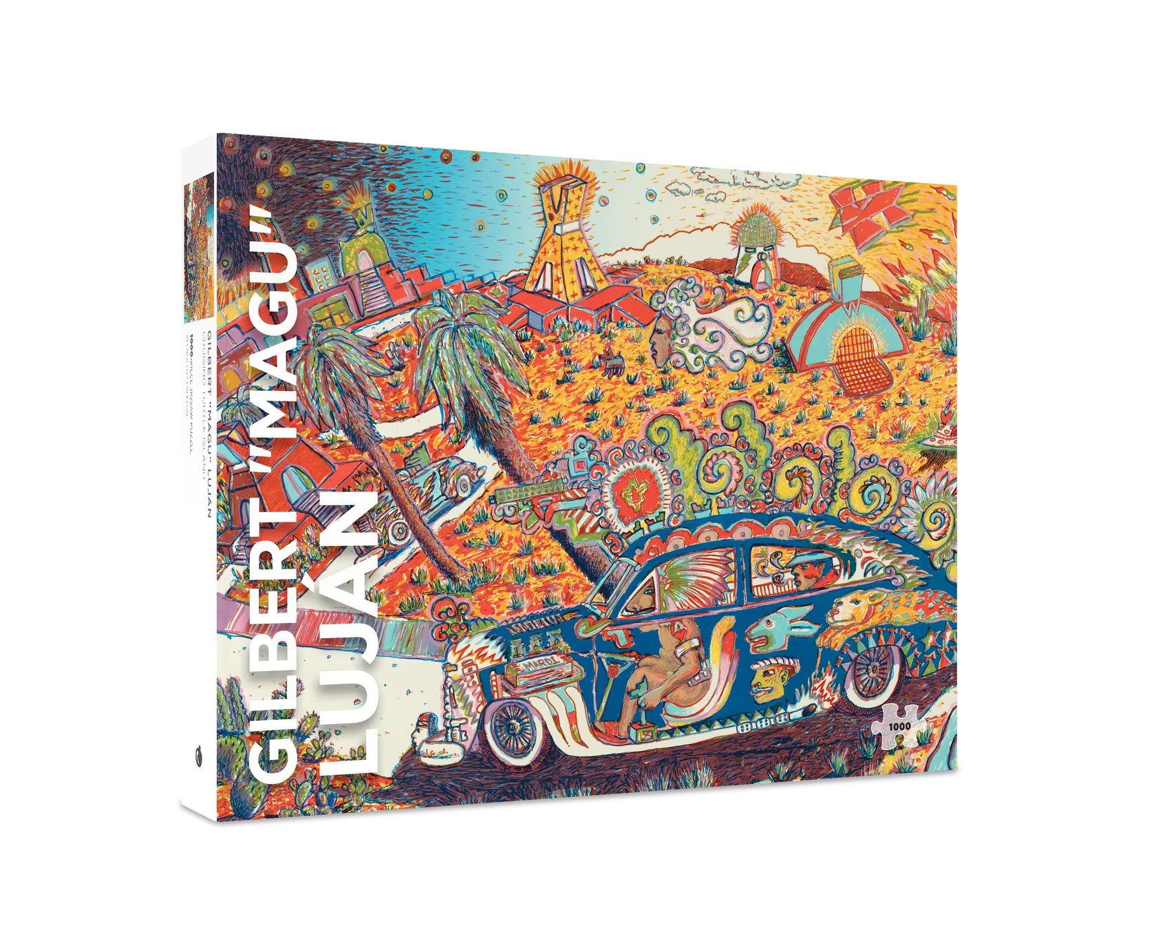 Gilbert "Magu" Lujan: Cruising Turtle Island 1000-Piece Puzzle