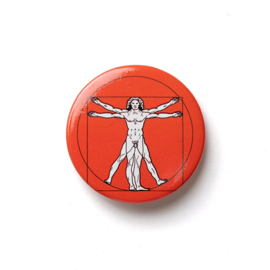 Vitruvian Man Button