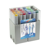 Maxxliner Double Ended Art Marker 24pc Set (PKMXS24B)
