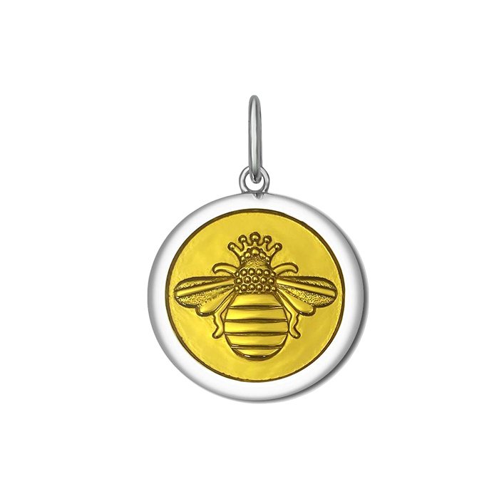Queen Bee Medium Pendant (gold/gold center)