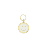 Smiley/Frown Face Mini Pendant (all gold/alpine white)