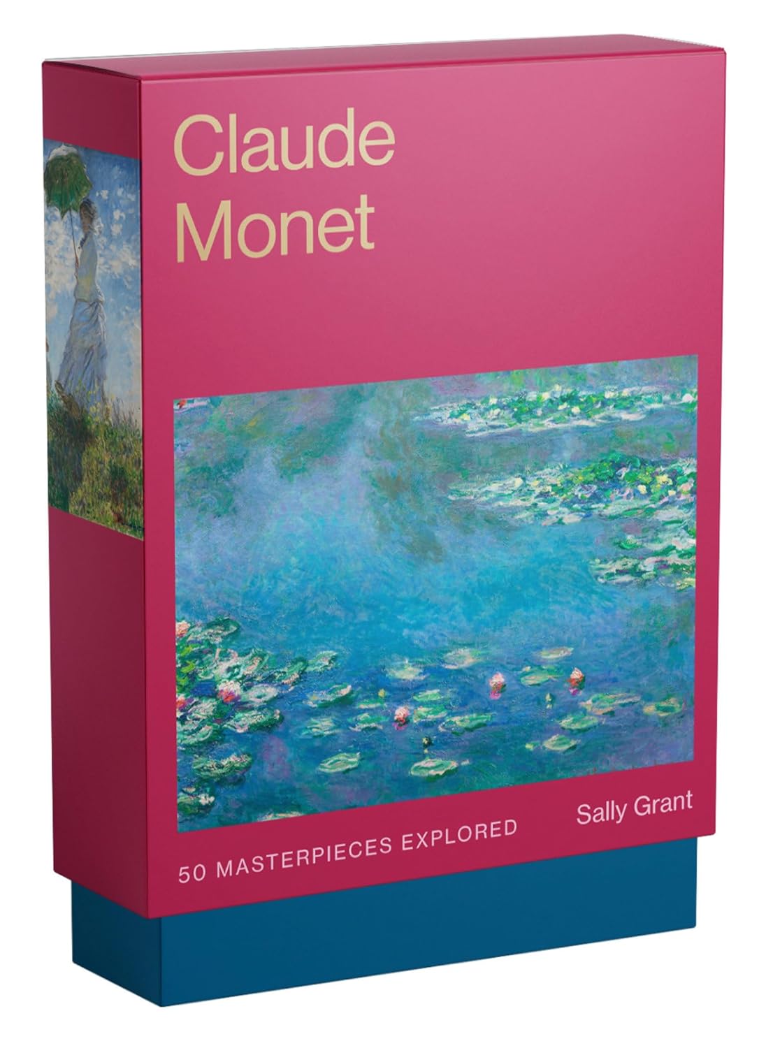 Claude Monet: 50 Masterpieces Explored Informative Card Deck