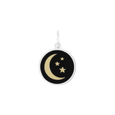 LOLA Moon & Stars Small Pendant (gold/black)