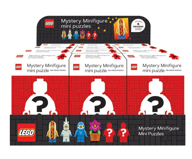 Lego Mystery Minifigure Puzzle Mystery Edition
