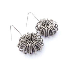 La Mollla No 1 Acier Earrings