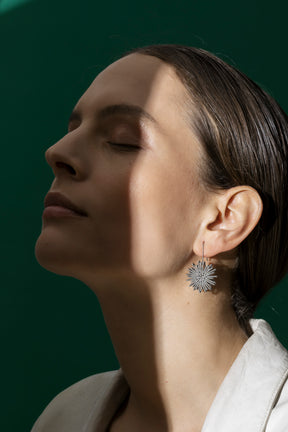 La Mollla No 1 Acier Earrings