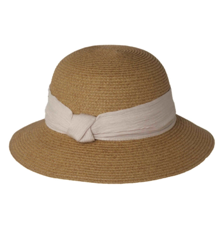 Chiffon Cloche Hat