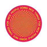 Oliver Payne Nice People>Nice Things Sticker