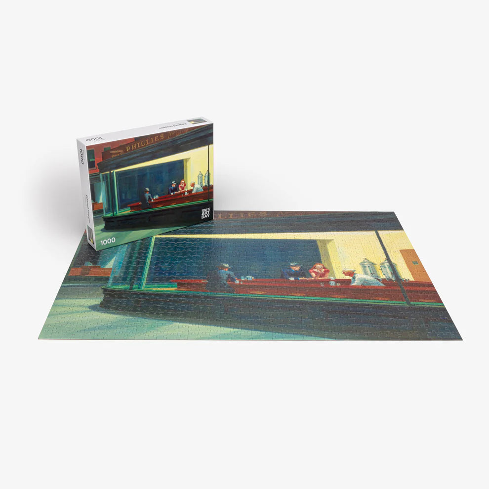 Edward Hopper Nighthawks Puzzle