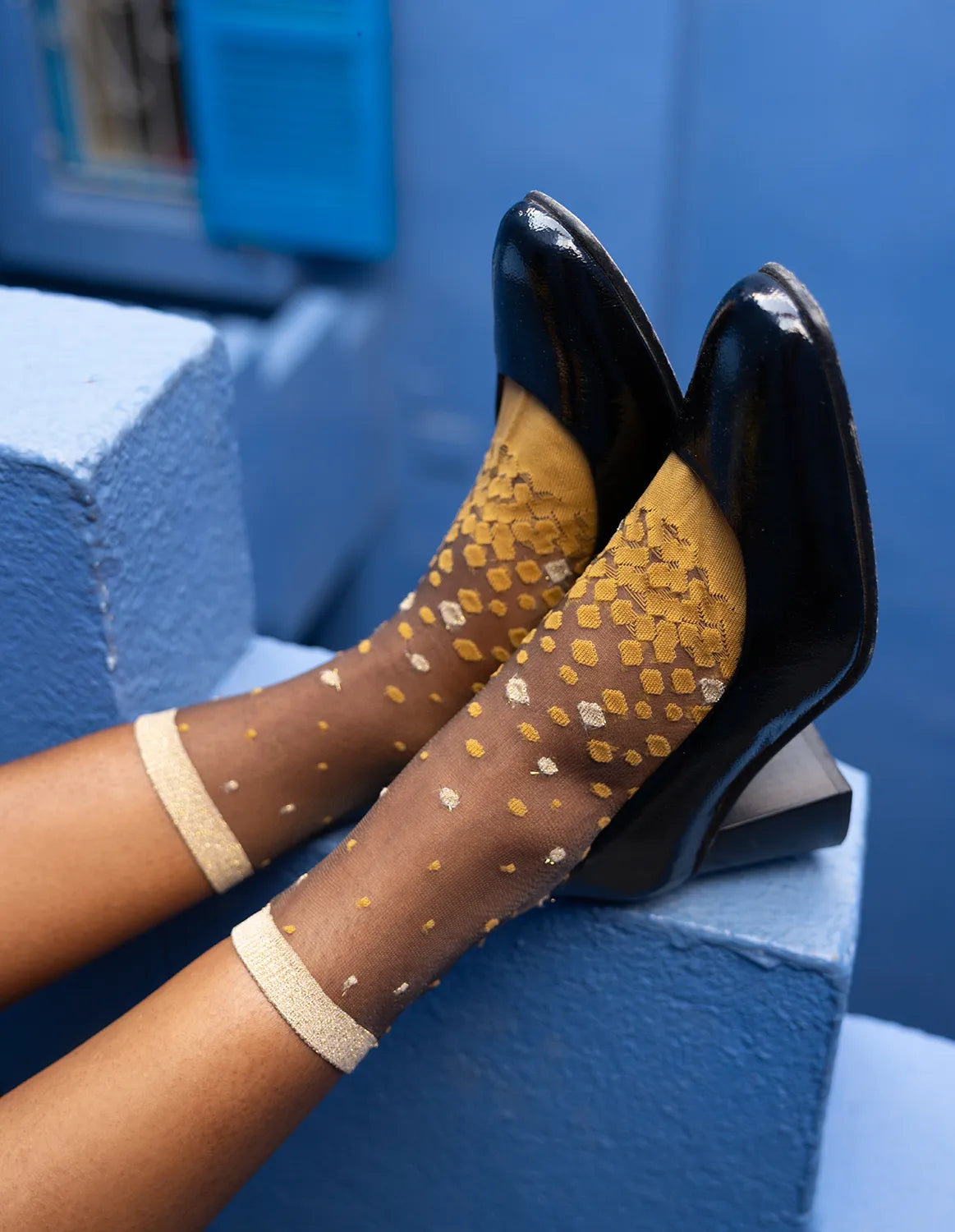Nakameguro Ocre Socks