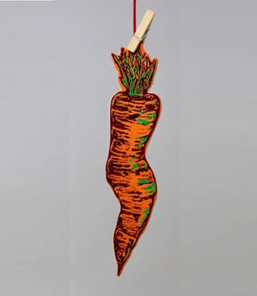 Wonky Carrot Bookmark