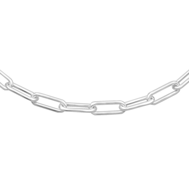 LOLA Oval Link 5.2 mm Chain 18" (silver)