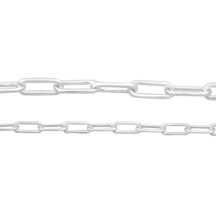 LOLA Oval Link 5.2 mm Chain 24" (silver)