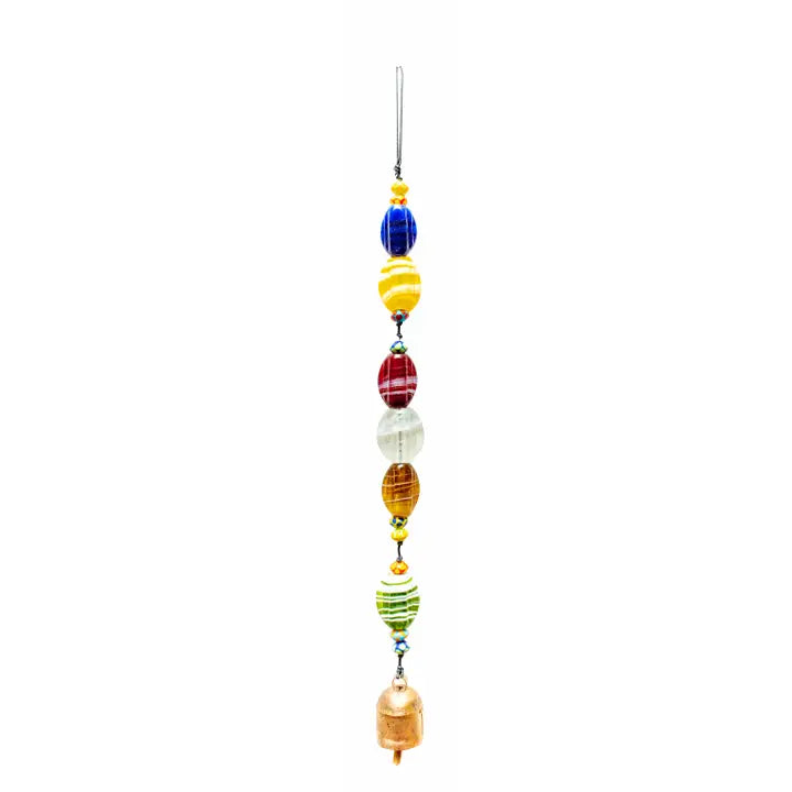Oval Stripes Bead Chimes
