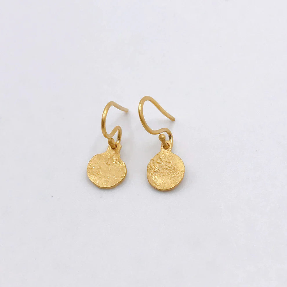 Petal Earrings (gold vermeil)