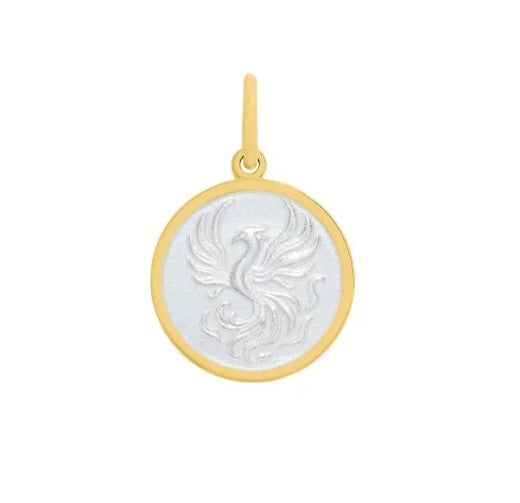 Phoenix Small Pendant (gold/alpine white)