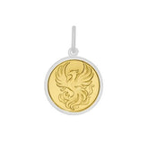 Phoenix Small Pendant (gold center)