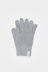 Pier Paolo Men's Recycled Cashmere Gloves - Grey Calce