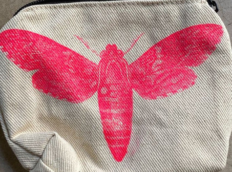 Cotton Canvas Zip Pouch