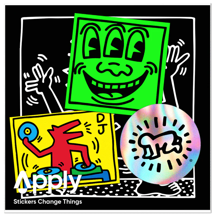 Pop Shop Sticker Pack - Keith Haring