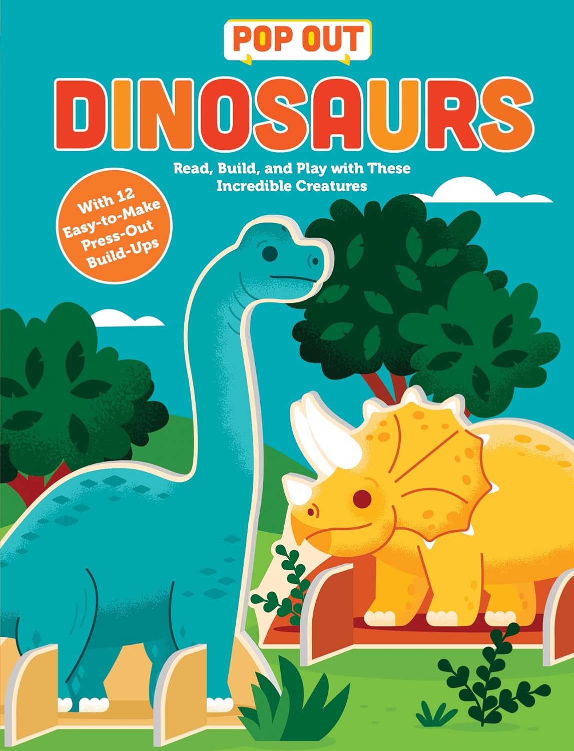 Pop Out Dinosaurs Board Book