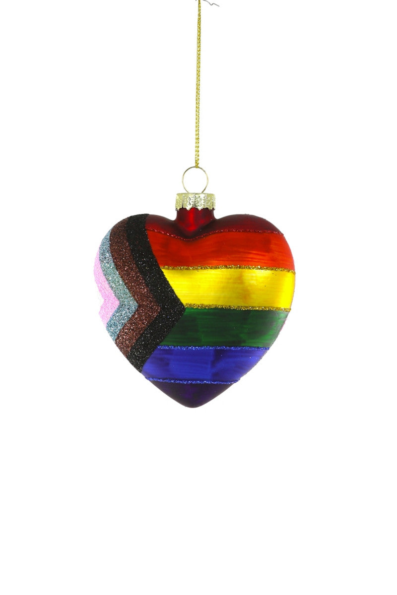 Pride Heart Ornament