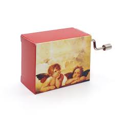 Rafael Two Angels Music Box