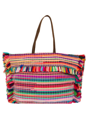 Bright Rainbow Tote