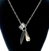 Raven & Teardrop Necklace