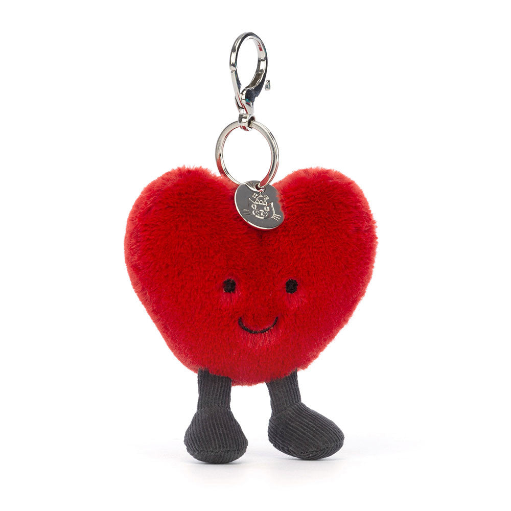 Amuseables Red Heart Bag Charm