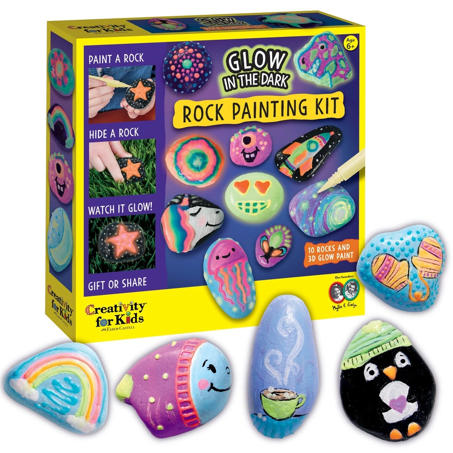 Glow in the Dark Rock Painting Kit