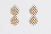 Pascale Lion Rosmary DO Earrings (gold finish)