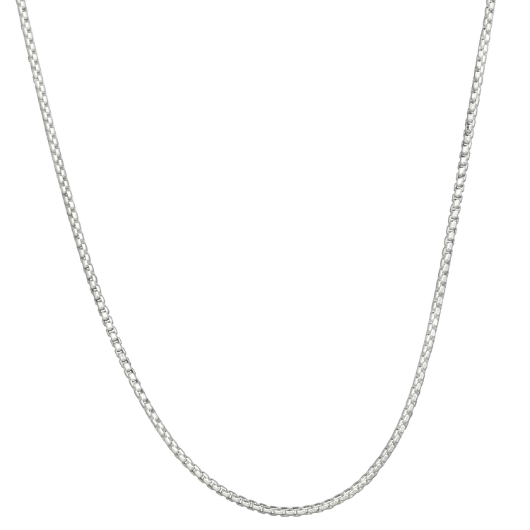 LOLA Rounded Box Chain 18" (silver)