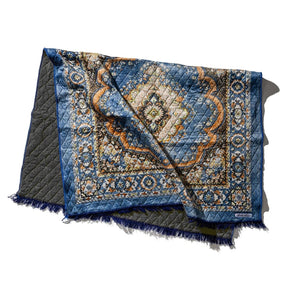 Indian Festival Rug - Blue
