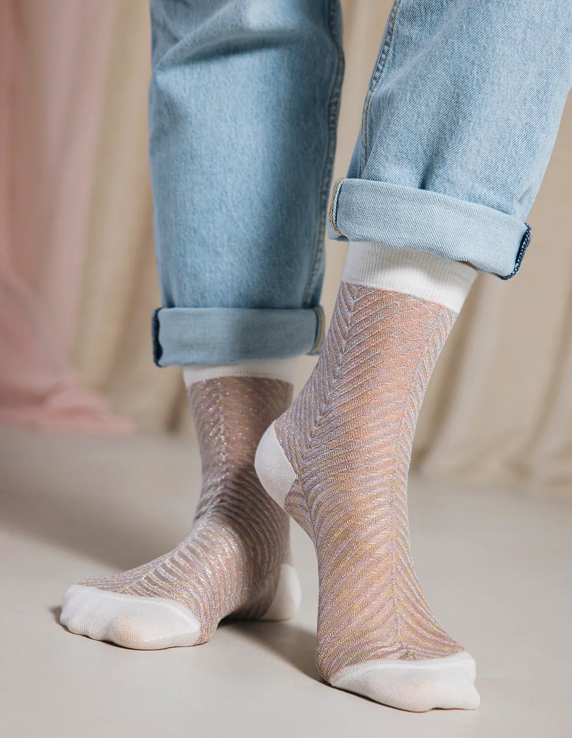 Sapin Irisée Socks