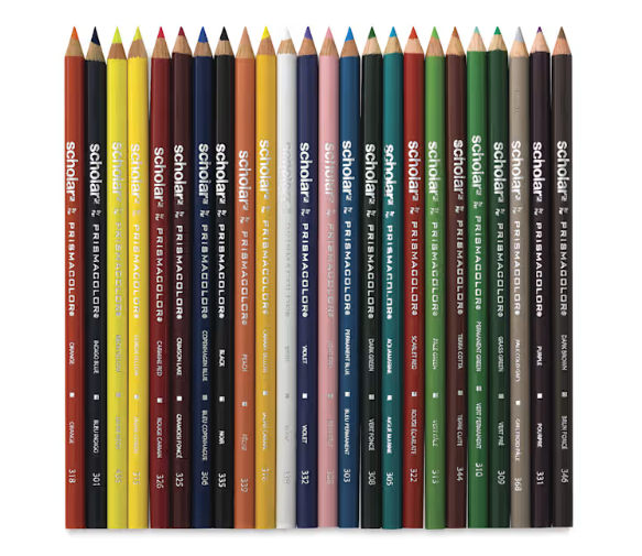 Prismacolor Scholar Colored Pencil 24pc Set (SA92805)