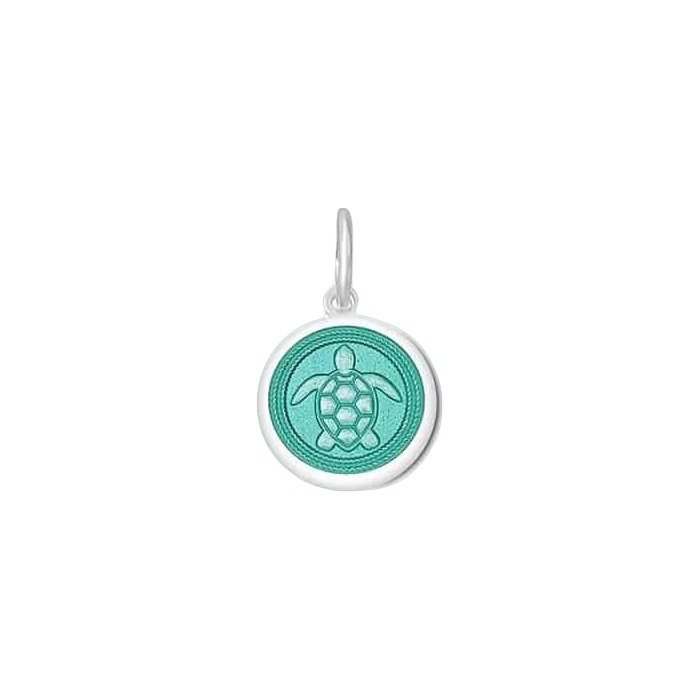 LOLA Sea Turtle Mini Pendant (seafoam)