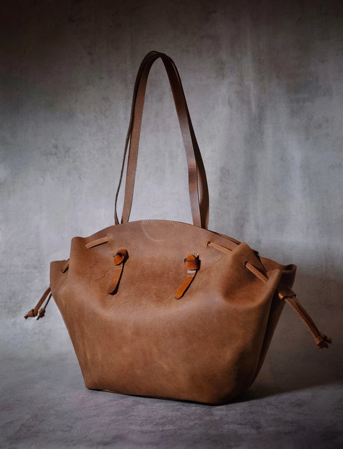 Leather Hand/Shoulder Bag/Shopping Tote