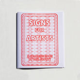 Signs For Artists Coloring Book