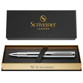 Silver Rollerball Pen w/Chrome