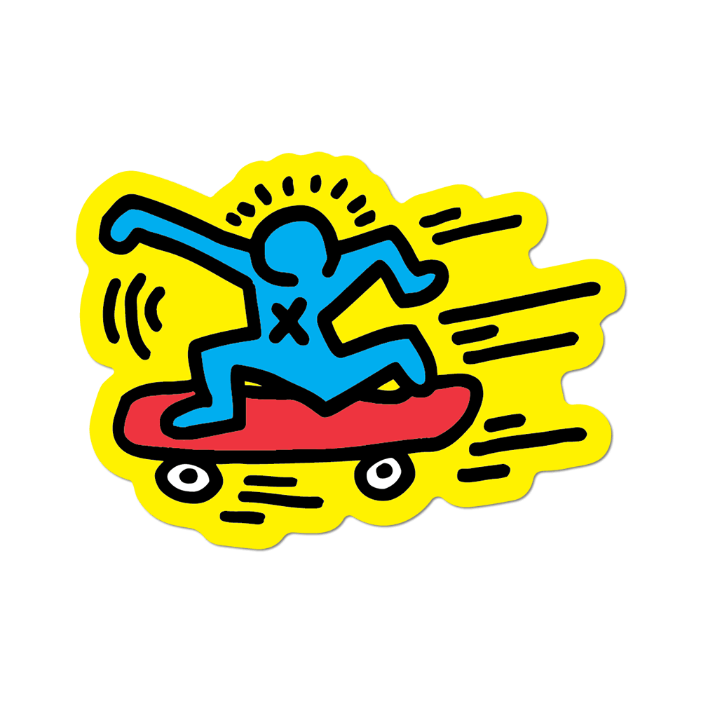 Skater by Keith Haring