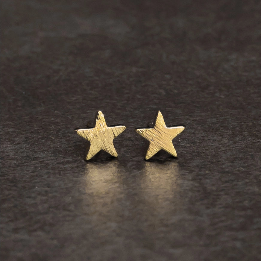 Small Star Stud Earrings