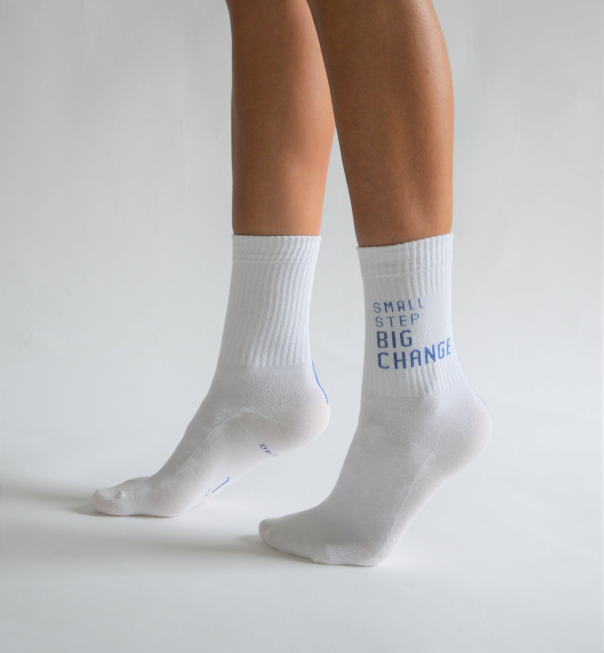 Small Step. Big Change. Sustainable Socks (Sz L)