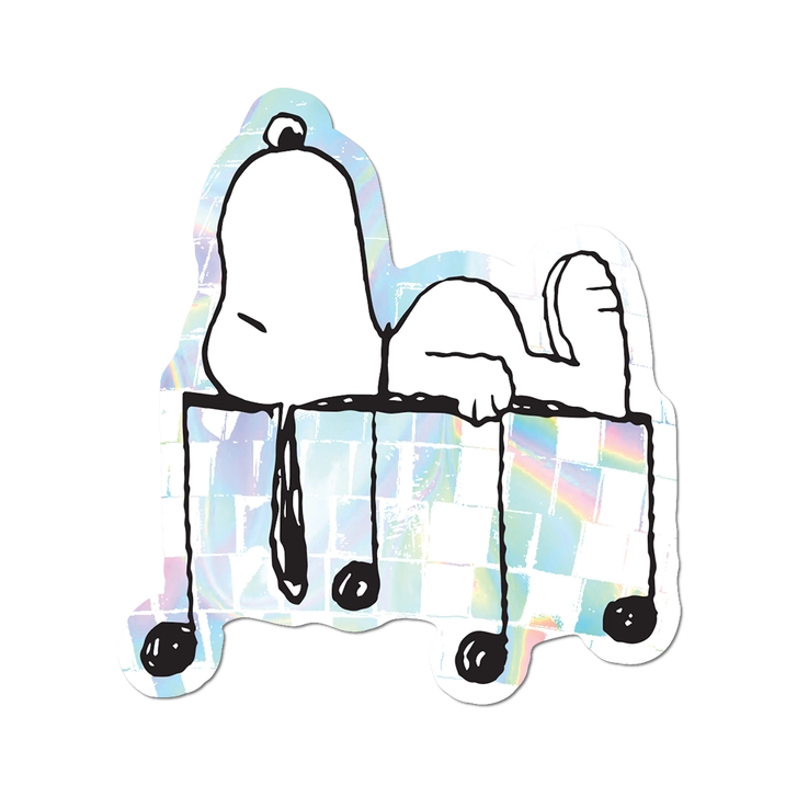Disco Snoopy Sticker