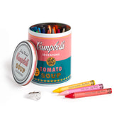 Andy Warhol Soup Can Crayons