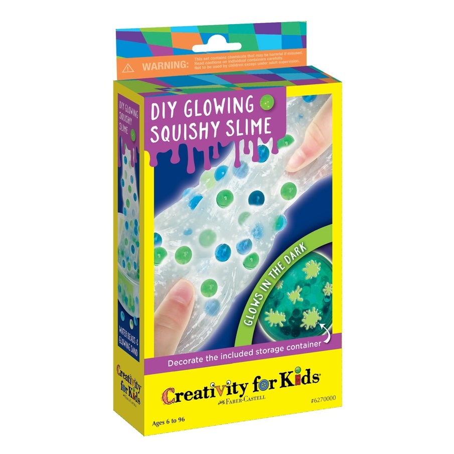 DIY Glowing Squishy Slime