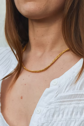 Second Skin Necklace Gold