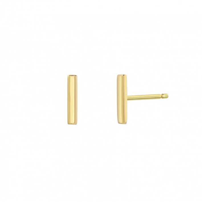 ST074 | Gold Filled Minimal Bar Stud Earrings