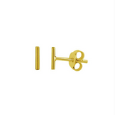 ST481 | Gold Filled Mini Skinny Bar Stud Earrings