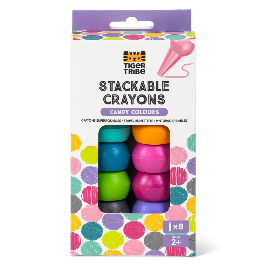 Candy Colours Stackable Crayons